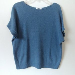 ❗Dolman Sweater Tee, Vintage Blue
